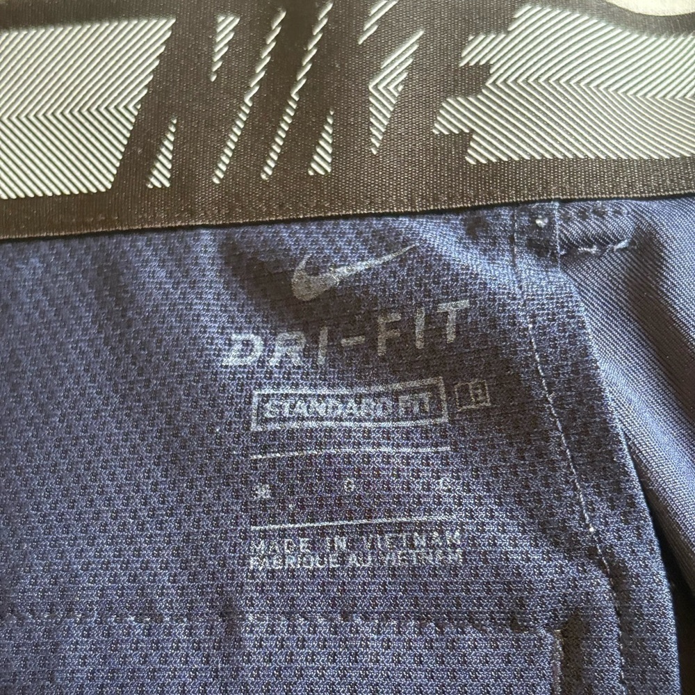 Nike Navy Blue Standard Fit Dri-Fit Golf Shorts Men’s Size 36 - Picture 3 of 4